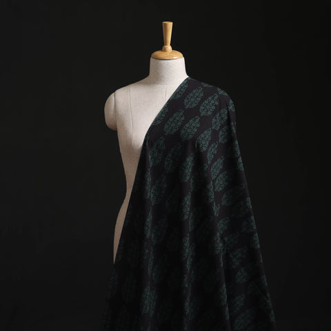 Bagh Hand Block Print Natural Dyed Cotton Fabric 08