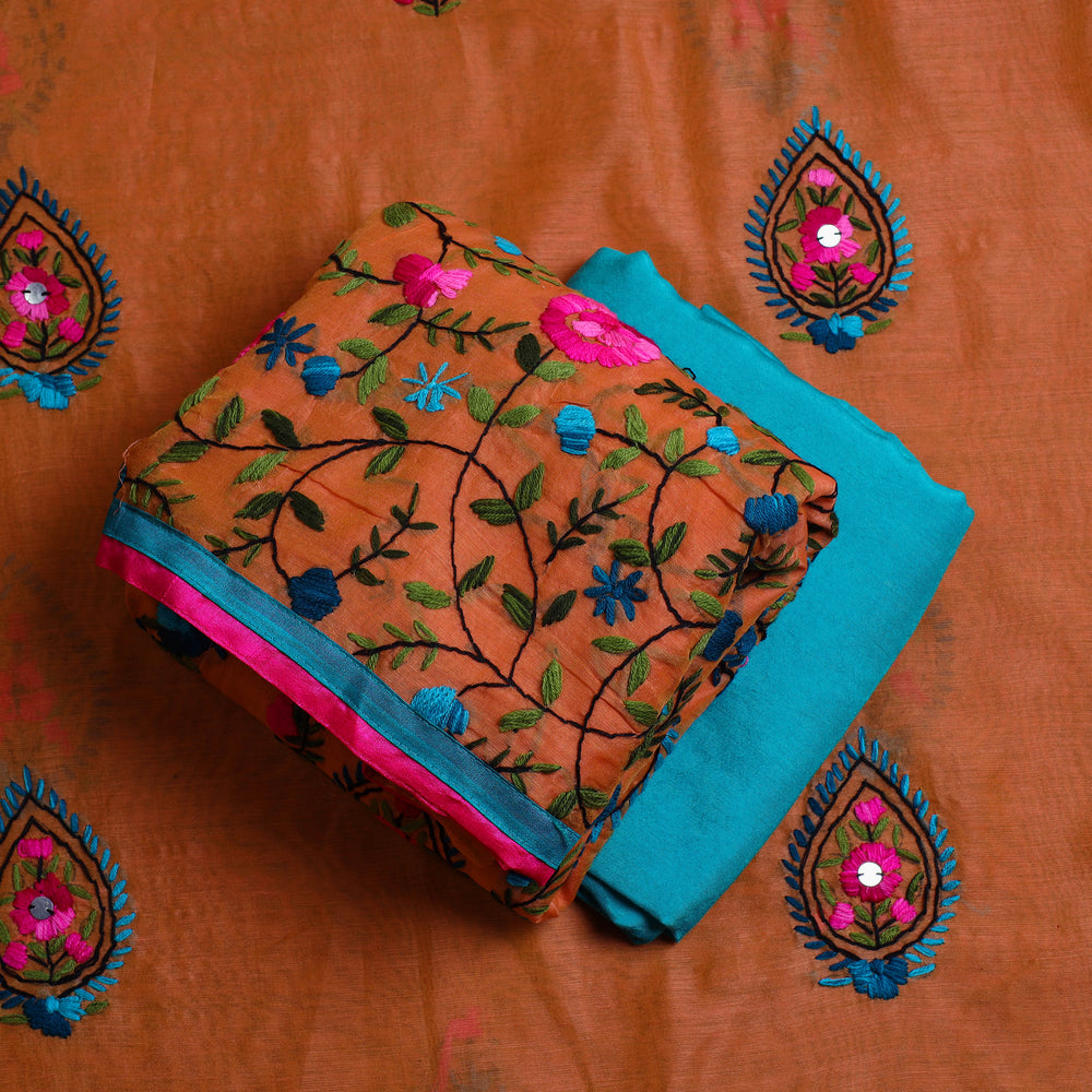 Phulkari Dress Material