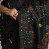 Kantha Embroidery Saree 