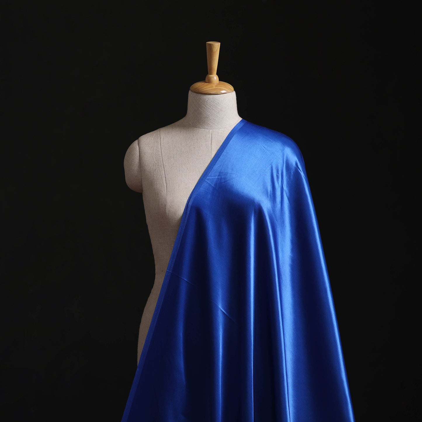 Pure Mashru Silk Plain Fabric (Width - 46 in) 02