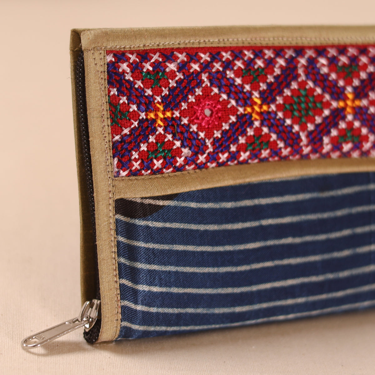 Kutch Hand Embroidery Clutch / Wallet 09