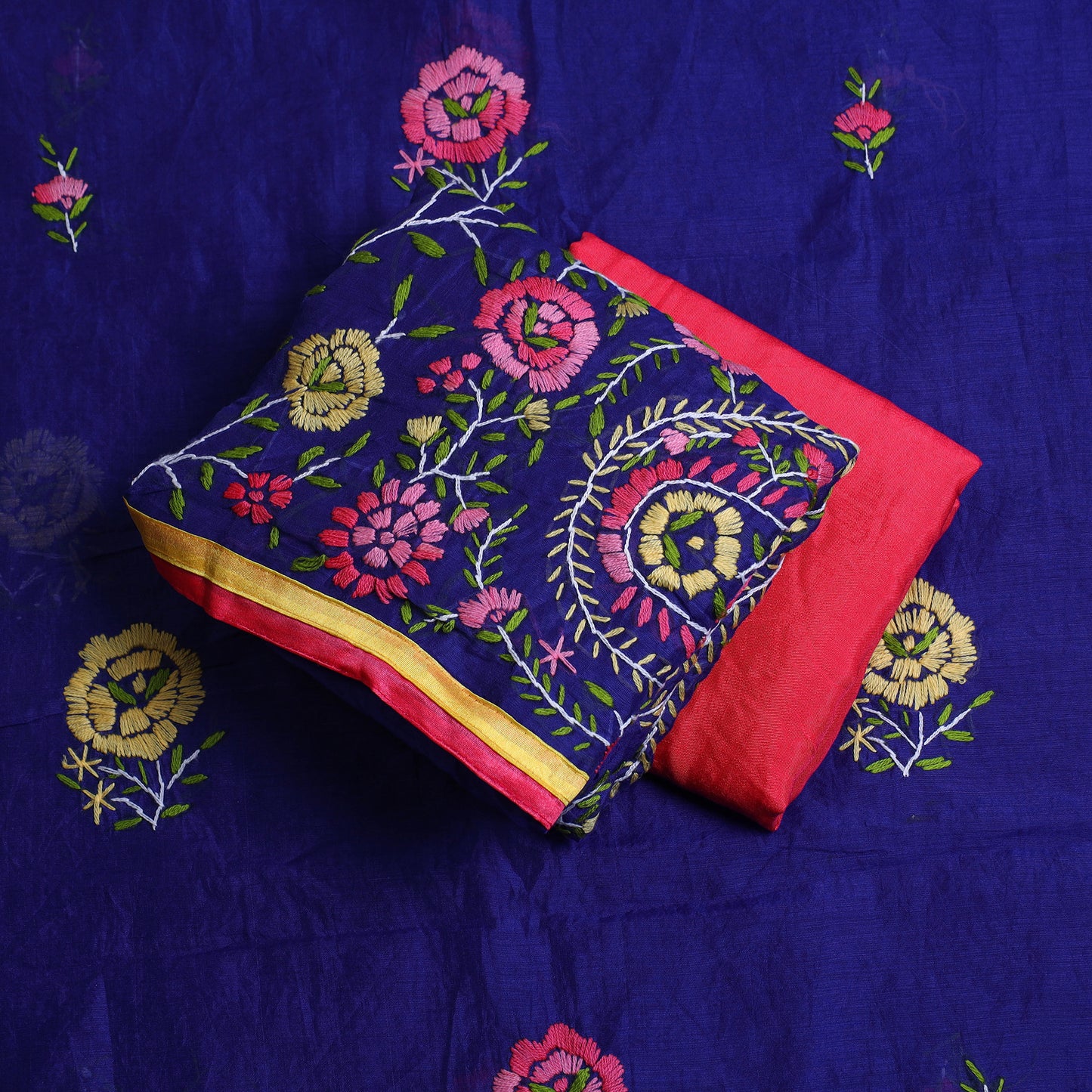 Phulkari Dress Material