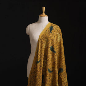 Natural Dyed Ajrakh Hand Block Print Cotton Hakoba Fabric 09