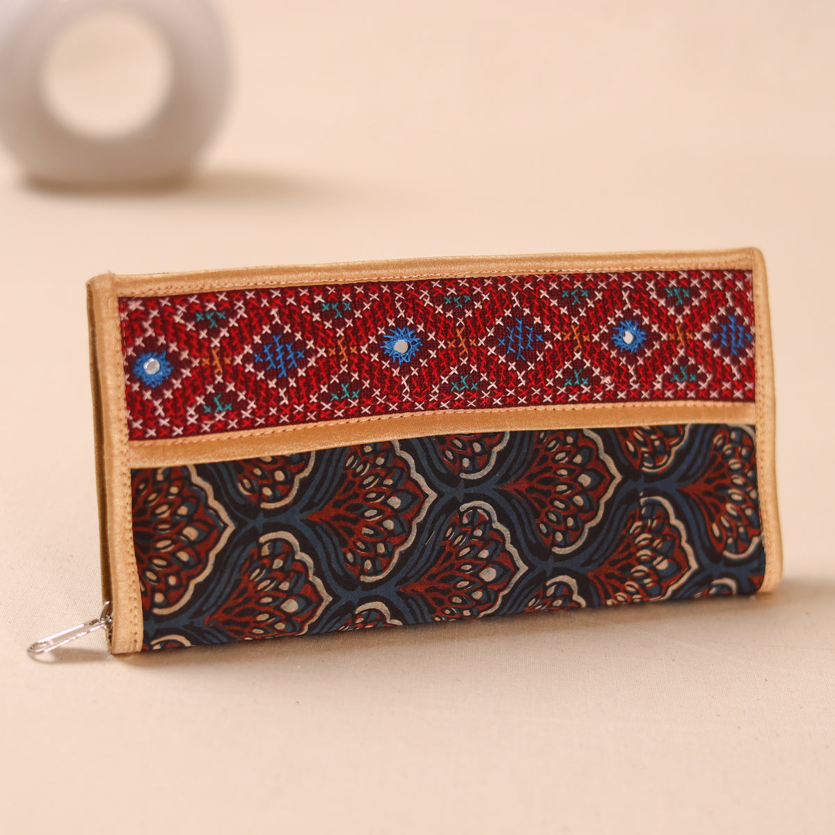 Kutch Hand Embroidery Clutch / Wallet 13