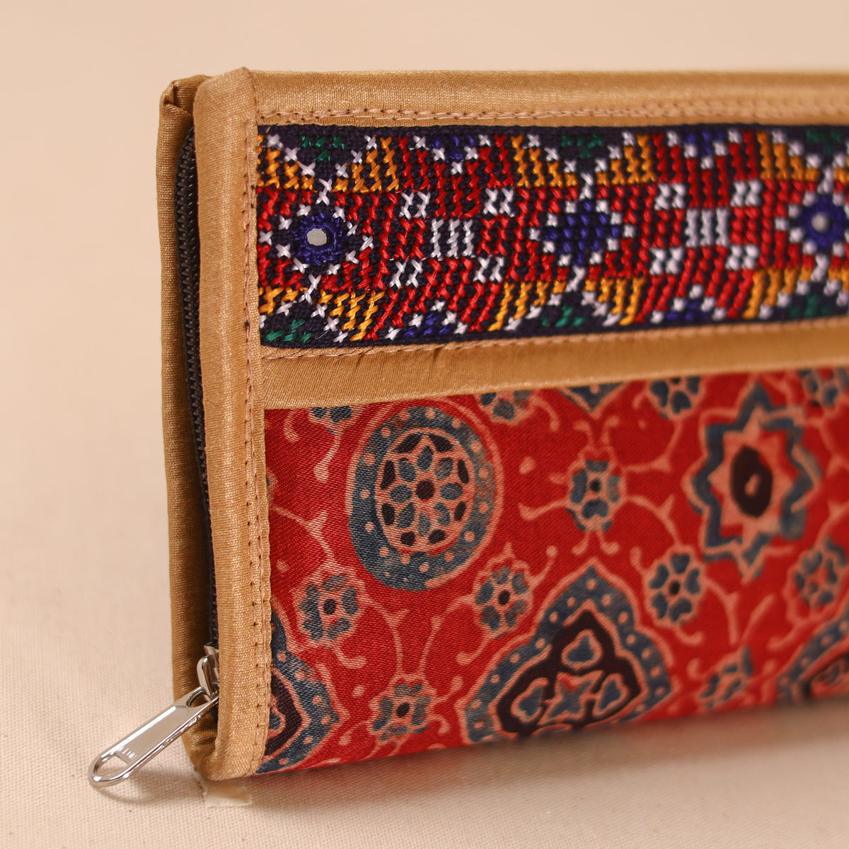 Kutch Hand Embroidery Clutch / Wallet 15