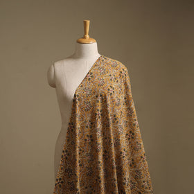 Pedana Hand Block Printed Natural Dyed Cotton Kalamkari Fabric 01