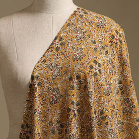 Pedana Hand Block Printed Natural Dyed Cotton Kalamkari Fabric 01