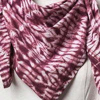 shibori scarf