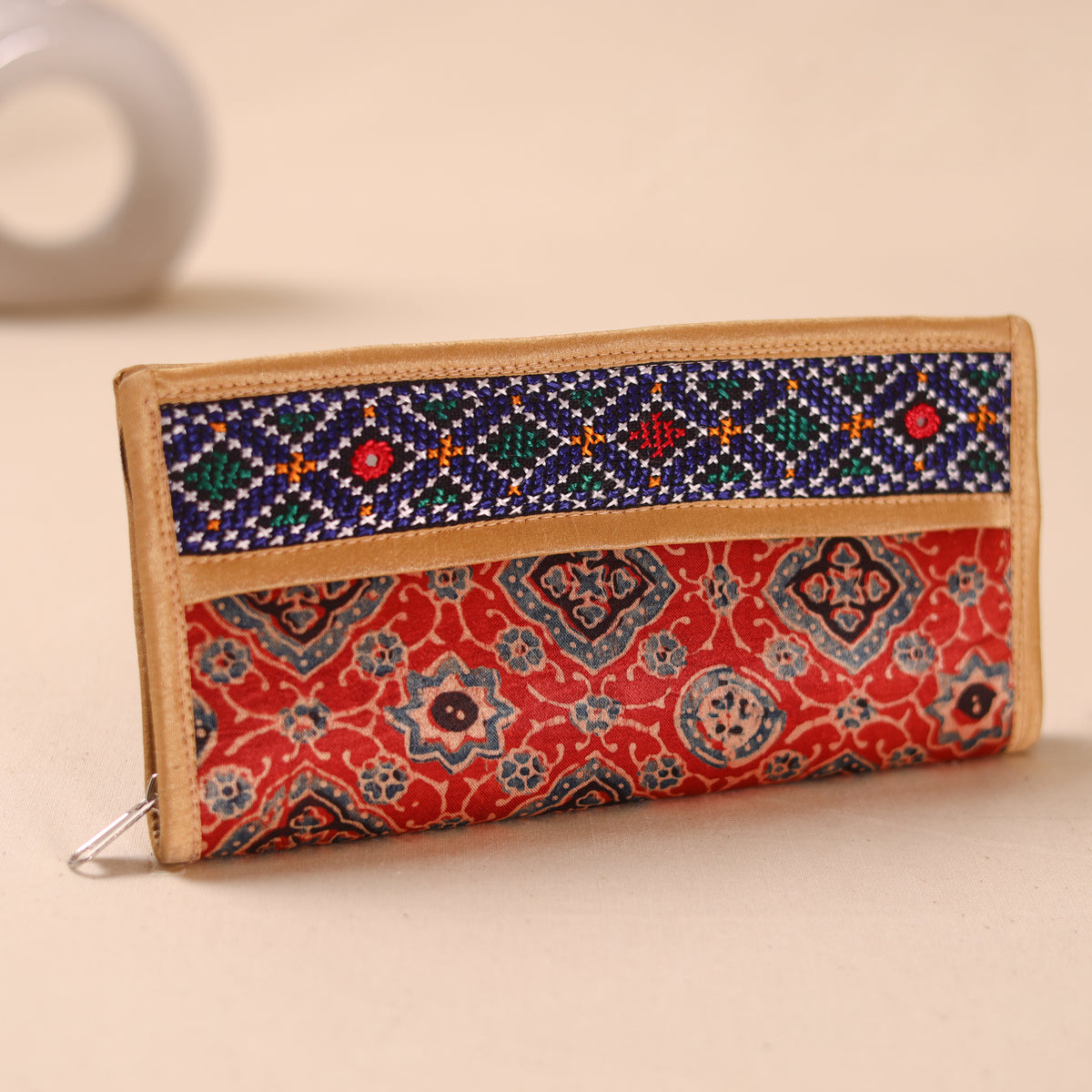 Kutch Hand Embroidery Clutch / Wallet 18