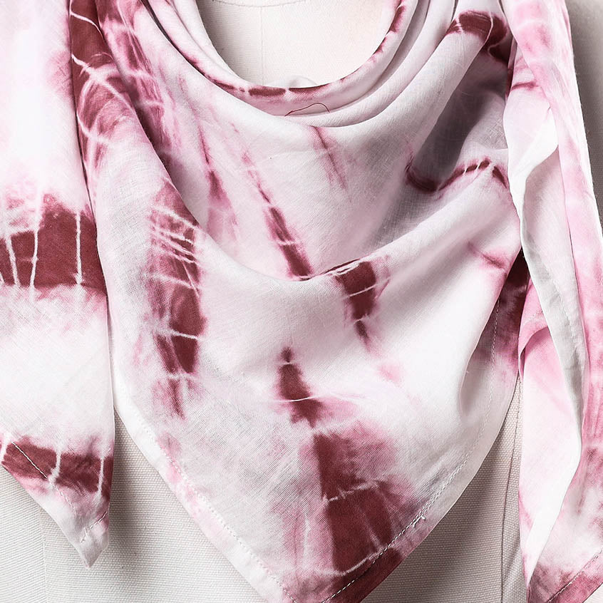 Shibori Cotton Scarf
