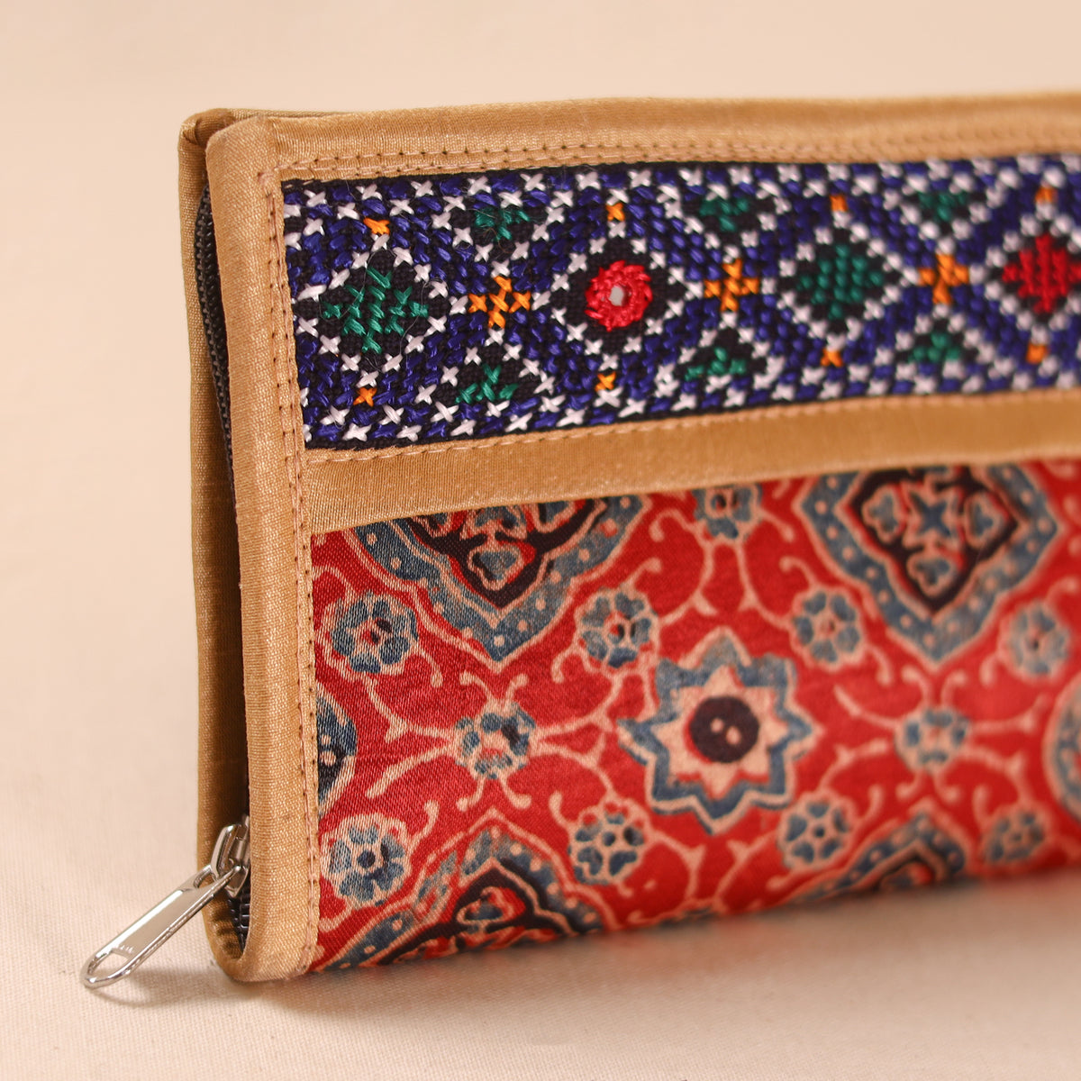 Kutch Hand Embroidery Clutch / Wallet 18