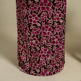Pink 3pc Cotton Hand Batik Print Dress Material