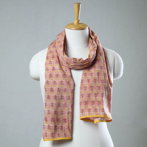  Sanganeri Block Printed Cotton Stole 04 