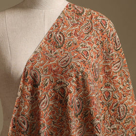Pedana Hand Block Printed Natural Dyed Cotton Kalamkari Fabric 04