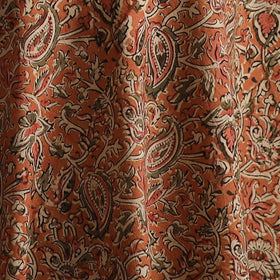 Pedana Hand Block Printed Natural Dyed Cotton Kalamkari Fabric 04
