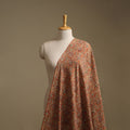 Pedana Hand Block Printed Natural Dyed Cotton Kalamkari Fabric 05