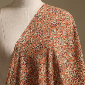 Pedana Hand Block Printed Natural Dyed Cotton Kalamkari Fabric 05