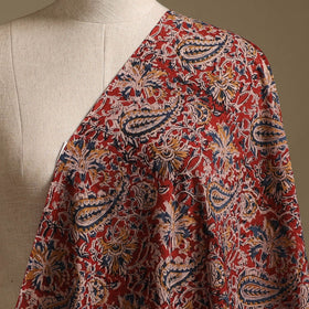 Pedana Hand Block Printed Natural Dyed Cotton Kalamkari Fabric 06