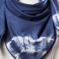 shibori scarf