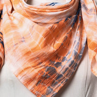 shibori scarf