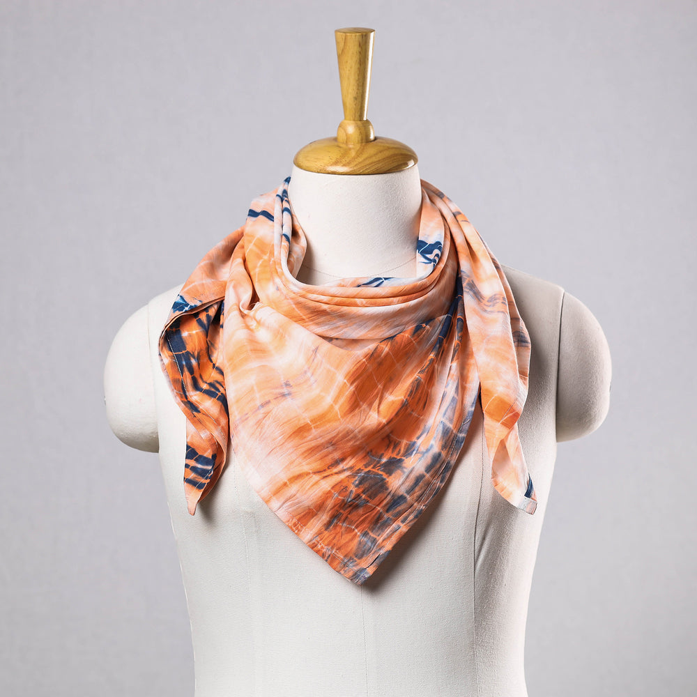 shibori scarf