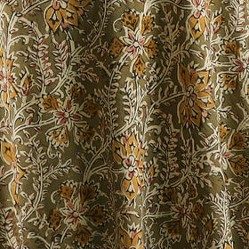 Pedana Hand Block Printed Natural Dyed Cotton Kalamkari Fabric 07