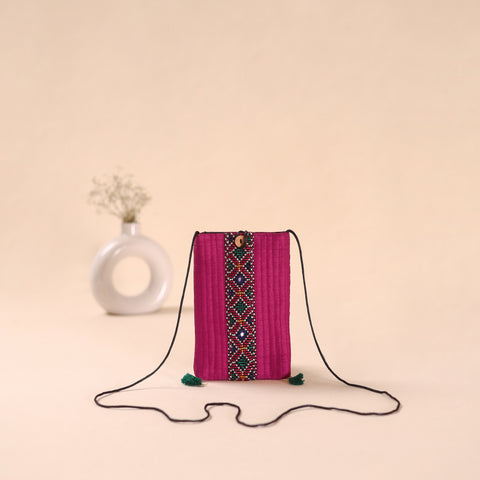 Kutch Hand Embroidery Mobile Sling Bag 25