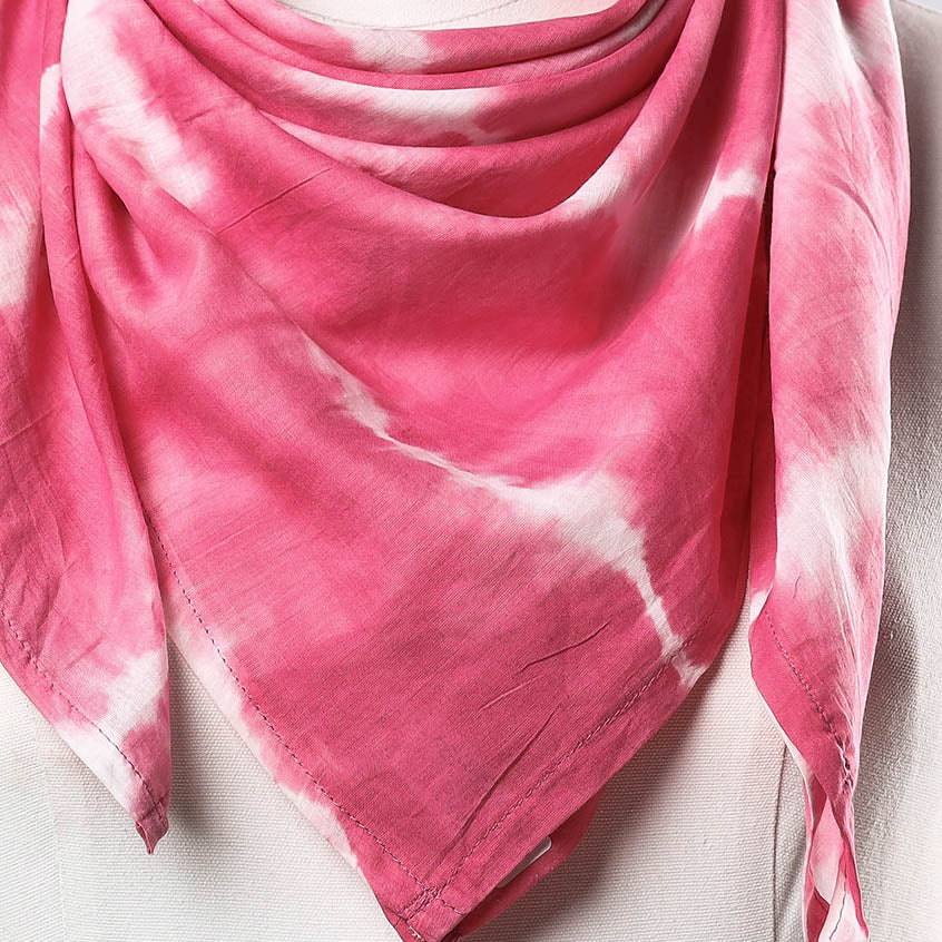 shibori scarf