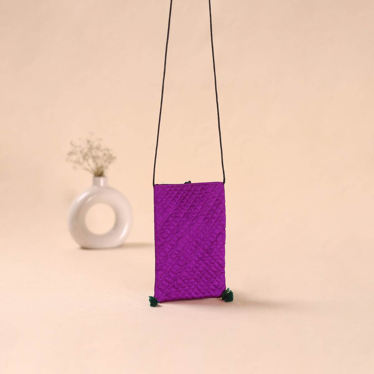 Kutch Hand Embroidery Mobile Sling Bag 26
