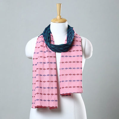 Multicolor - Jacquard Patchwork Cotton Stole 32