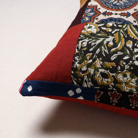 Handcrafted Patchwork Cushion Cover (16 x 16 in) 01