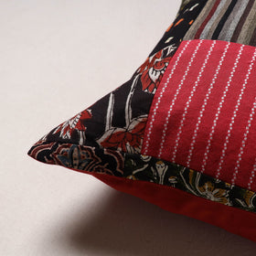 Handcrafted Patchwork Cushion Cover (16 x 16 in) 03