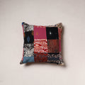 Handcrafted Patchwork Cushion Cover (16 x 16 in) 06