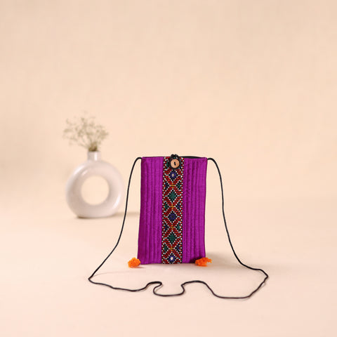 Kutch Hand Embroidery Mobile Sling Bag 30