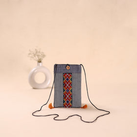 Kutch Hand Embroidery Mobile Sling Bag 31