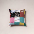 Handcrafted Patchwork Cushion Cover (16 x 16 in) 15