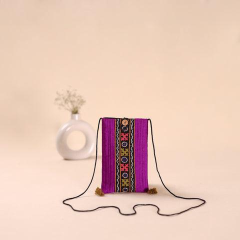 Kutch Hand Embroidery Mobile Sling Bag 35