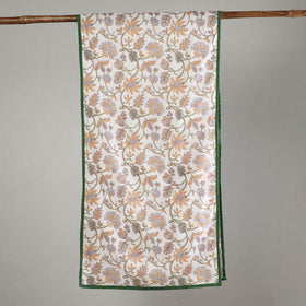 Sanganeri Block Printed Cotton Stole 03 at iTokri.com