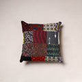 Handcrafted Patchwork Cushion Cover (16 x 16 in) 21