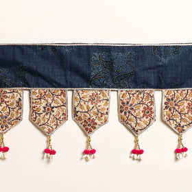 Handmade Shell Work Fabric Toran for Home Decor