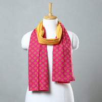 Multicolor - Jacquard Patchwork Cotton Stole 71