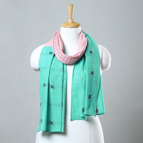  Jacquard Patchwork Cotton Stole 76 Online at iTokri.com