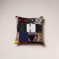 Handcrafted Patchwork Cushion Cover (16 x 16 in) 32