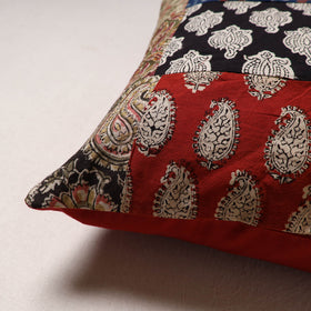 Handcrafted Patchwork Cushion Cover (16 x 16 in) 33
