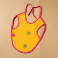 Yellow Handmade Cotton Baby Bib
