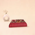 Srikalahasti Kalamkari Handpainted Clutch by Dwaraka Plus 02