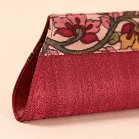 Srikalahasti Kalamkari Handpainted Clutch by Dwaraka Plus 02