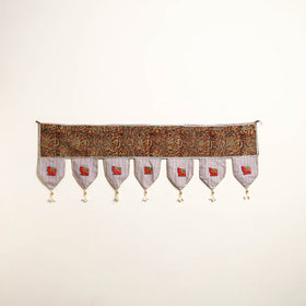 Handmade Shell Work Fabric Toran for Home Decor