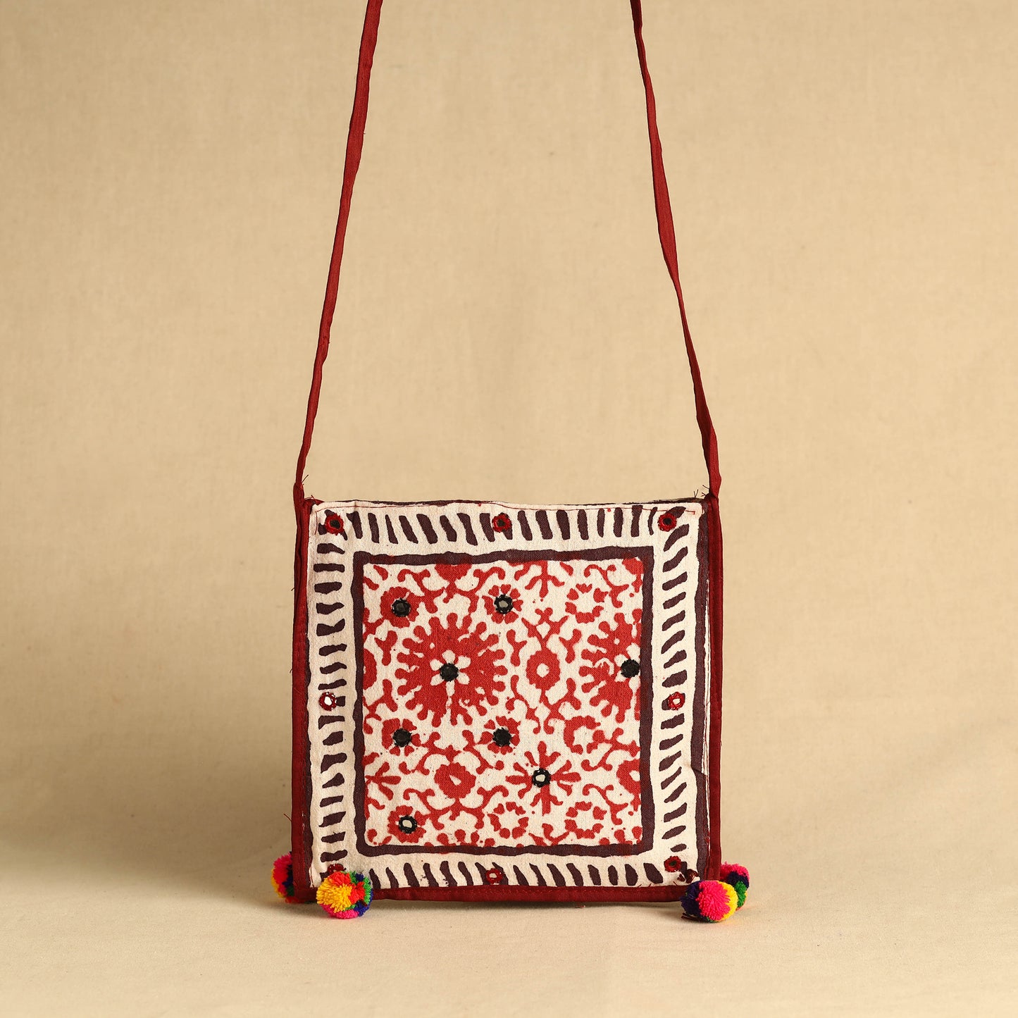 Embroidery Sling Bag