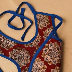 Brown Handmade Cotton Baby Bib